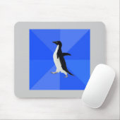 Maatschappelijk Awkward Penguin Advice Animal Meme Muismat (Met muis)