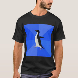 Maatschappelijk Awkward Penguin Advice Animal Meme T-shirt