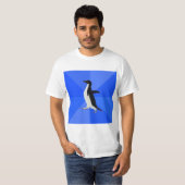 Maatschappelijk Awkward Penguin Advice Animal Meme T-shirt (Voorkant volledig)