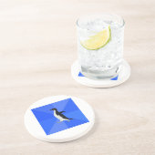 Maatschappelijk Awkward Penguin Advice Animal Meme Zandsteen Onderzetter (Zijkant)