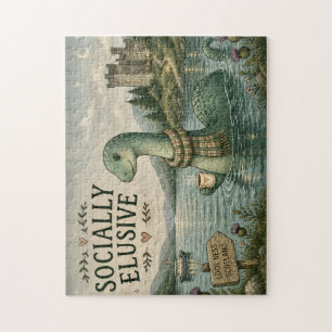 Maatschappelijk ontoegankelijke Nessie gezellige c Legpuzzel