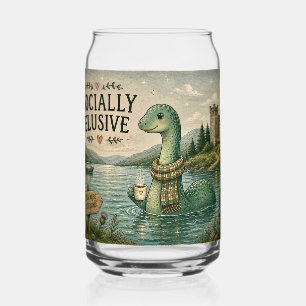 Maatschappelijk ontoegankelijke Nessie knusse cryp Blikvorm Glas