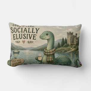 Maatschappelijk ontoegankelijke Nessie knusse cryp Kussen