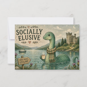 Maatschappelijk ontoegankelijke Nessie knusse cryp RSVP Kaartje