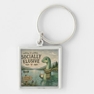 Maatschappelijk ontoegankelijke Nessie knusse cryp Sleutelhanger