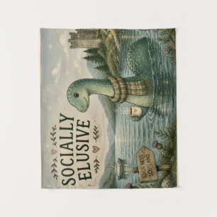Maatschappelijk ontoegankelijke Nessie knusse cryp Wandkleed