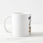 Maatschappelijk personeel dat door koffie wordt ge koffiemok (Links)