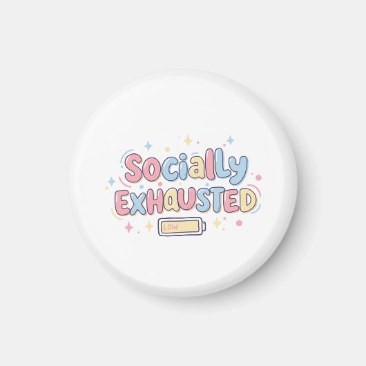 Maatschappelijk uitgeput magneet (Voorkant)