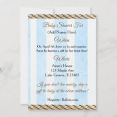 Maatschappelijk ver rijden met of per post in Baby Kaart (Achterkant)