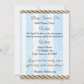 Maatschappelijk ver rijden met of per post in Baby Kaart (Achterkant)