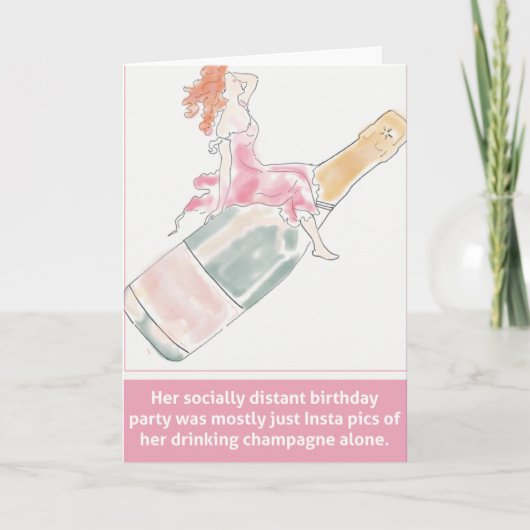 Maatschappelijk verafgelegen zelfisolerende geboor kaart (Voorkant)