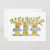 Maatschappelijk verantwoord ondernemen briefkaart (Voorkant / Achterkant)