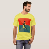 Maatschappelijk verward pinguïn-advies Dierenthema T-shirt (Voorkant volledig)