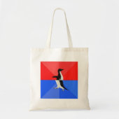Maatschappelijk verward pinguïn-advies Dierenthema Tote Bag (Voorkant)