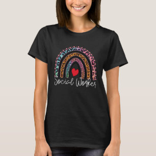 Maatschappelijk werker 2023 Retro maatschappelijk T-shirt