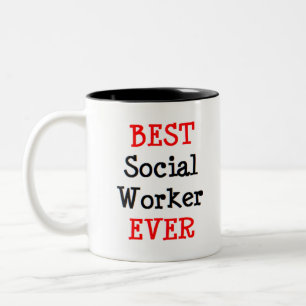 maatschappelijk werker, Best Tweekleurige Koffiemok