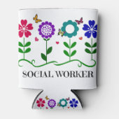 maatschappelijk werker blikjeskoeler (Voorkant)