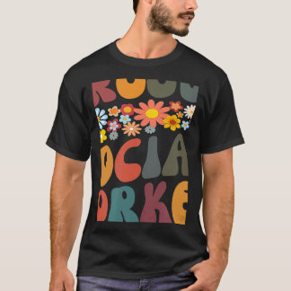 maatschappelijk werker, Floral Happy First T-shirt