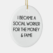 maatschappelijk werker keramisch ornament (Rechts)