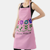 Maatschappelijk werker, Lente Bloemen, Schort (Insitu)