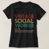 maatschappelijk werker  maatschappelijk werker t-shirt (Design voorkant)