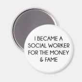 maatschappelijk werker magneet (Voorkant / Achterkant)