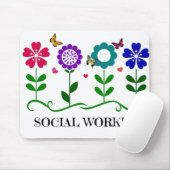 maatschappelijk werker muismat (Met muis)