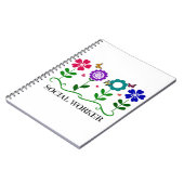 maatschappelijk werker notitieboek (Linkerzijde)