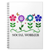 maatschappelijk werker notitieboek (Voorkant)