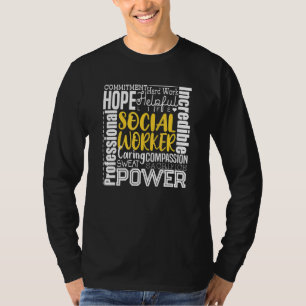 Maatschappelijk Werker Overheidsdienaar 4 T-shirt