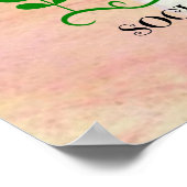 Maatschappelijk werker, Pastel Lente Ontwerp, Poster (Hoek)