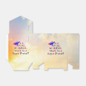 Maatschappelijk Werker Superheld Bedankdoosjes (Uitgevouwen)