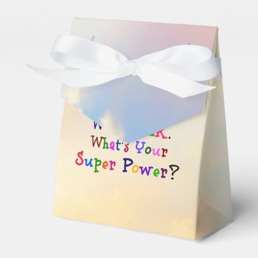 Maatschappelijk Werker Superheld Bedankdoosjes (Voorkant Zijde)