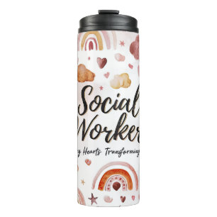 maatschappelijk werker thermosbeker