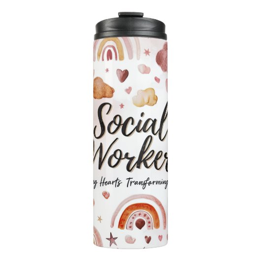 maatschappelijk werker thermosbeker (Voorkant)