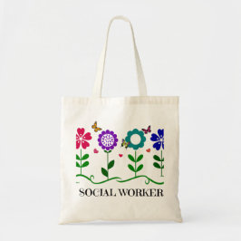 maatschappelijk werker tote bag