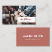 maatschappelijk werker visitekaartje (Voorkant / Achterkant)