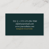 maatschappelijk werker visitekaartje (Achterkant)