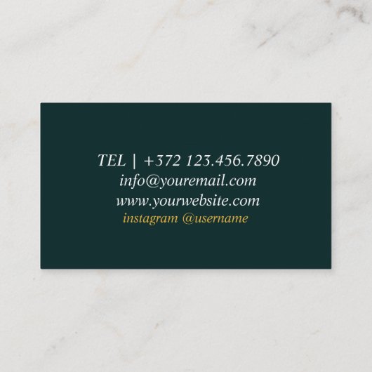 maatschappelijk werker visitekaartje (Achterkant)