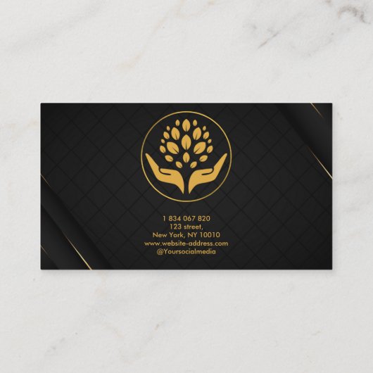 maatschappelijk werker visitekaartje (Achterkant)