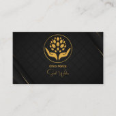 maatschappelijk werker visitekaartje (Voorkant)