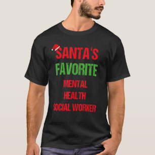 Maatschappelijk werkers voor de geestelijke gezond t-shirt