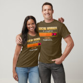 Maatschappelijk werkneemster in opleiding t-shirt (Unisex)
