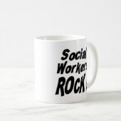 Maatschappelijke Arbeiders Rock! Mok (Voorkant rechts)