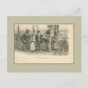 maatschappelijke geschiedenis zigeuners en een be briefkaart