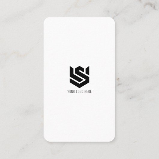 Maatschappelijke media profielen QR Code Moderne E Visitekaartje (Achterkant)