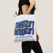 Maatschappij Angst Tote Bag (Dichtbij)