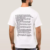Maatschappij voor het behoud van de integriteit va t-shirt (Achterkant)