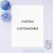 Maatwerk Aanpassen Aanpasbaar Blanco Flyer (Enkel)