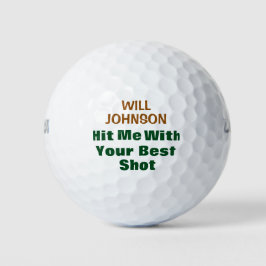Maatwerk en gepersonaliseerde golfballen die u noe